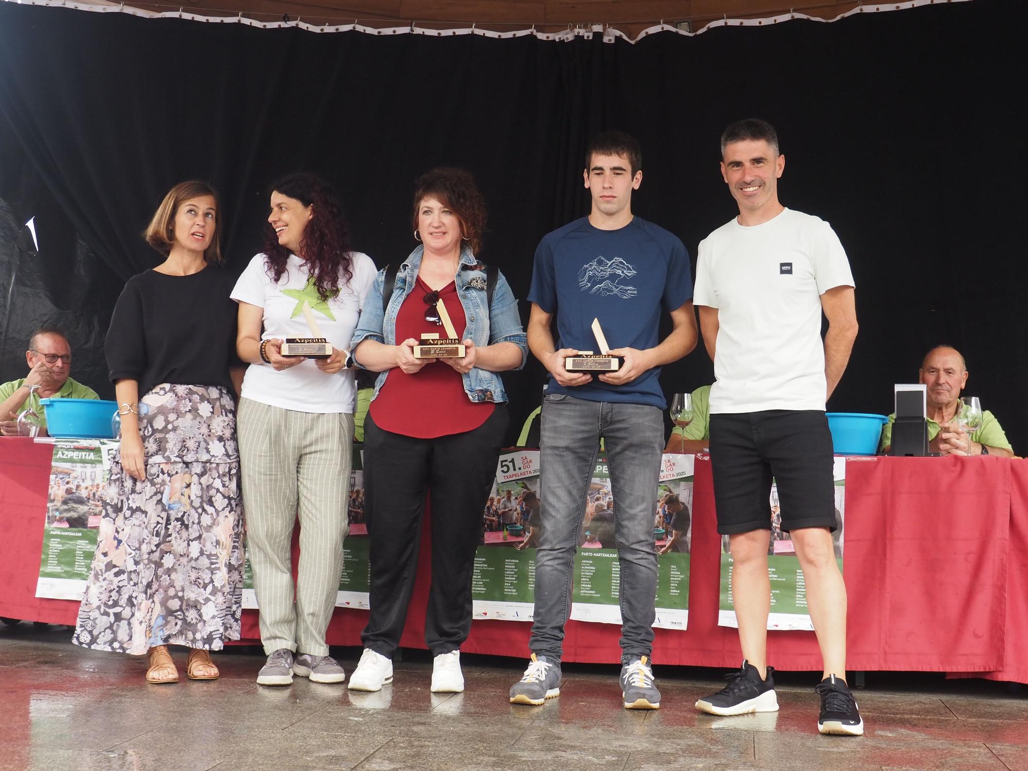 Fiesta total en Azpeitia en el Baserritarren Eguna