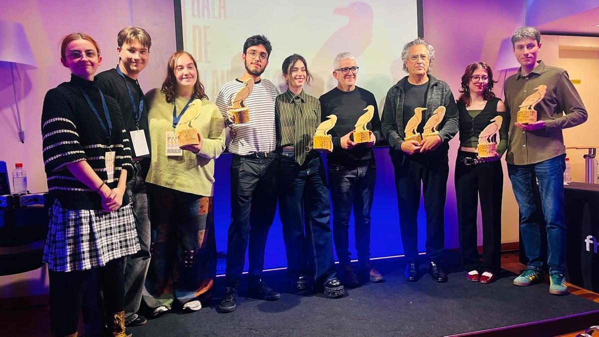 Entrega de premios del festival.