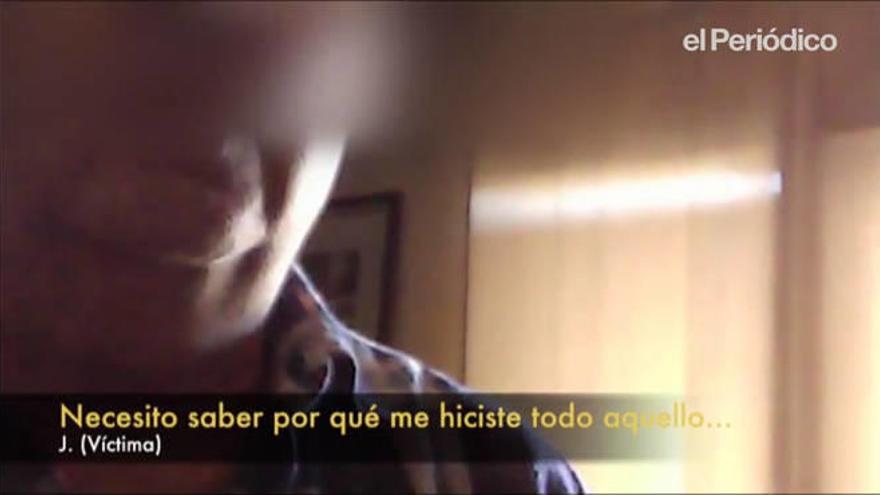 Un momento del vídeo tomado con cámara oculta.