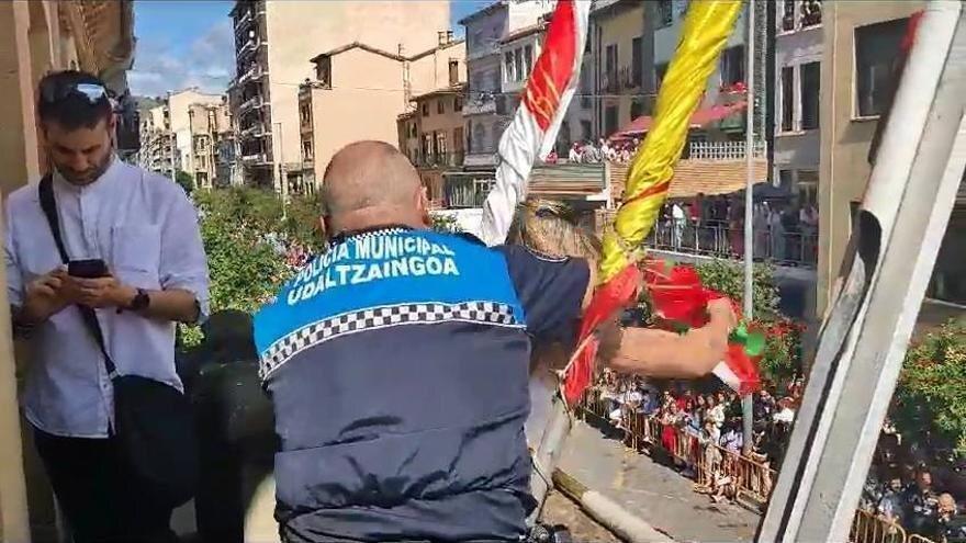 UPN de Estella inicia el curso activando de nuevo el expediente sancionador a la concejala que sacó una ikurriña en fiestas