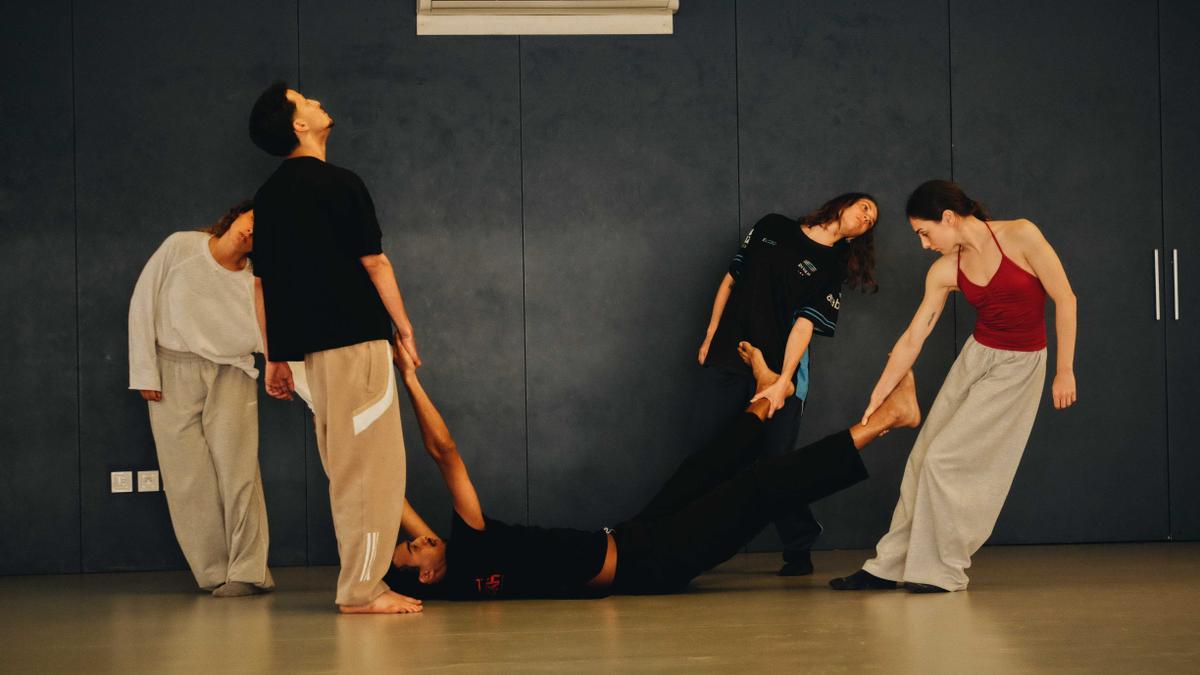 Uno de los momentos de preparación de 'Barzakh’
