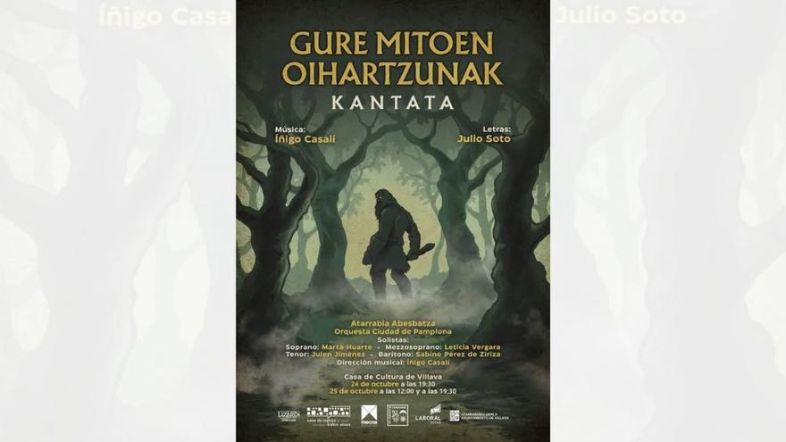 Villava estrenará la cantata ‘Gure mitoen oihartzunak’