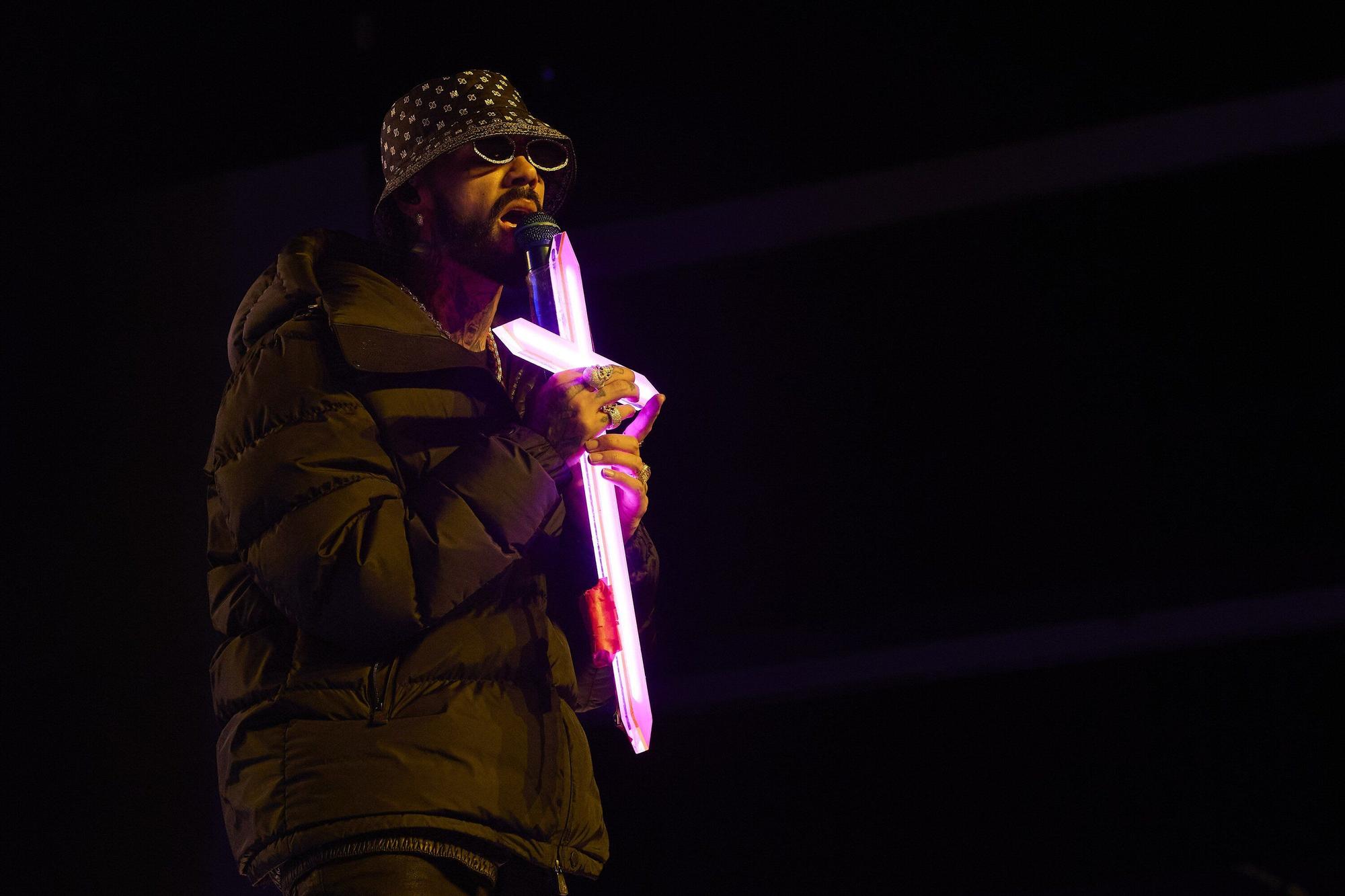 Fotos del concierto de Anuel AA en el Navarra Arena