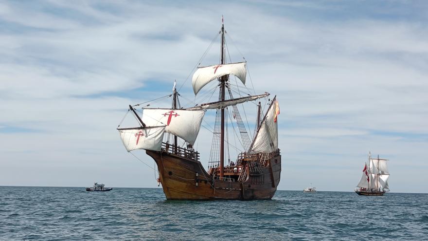 La réplica de la nao &#039;Santa María&#039; recala este miércoles en Donostia