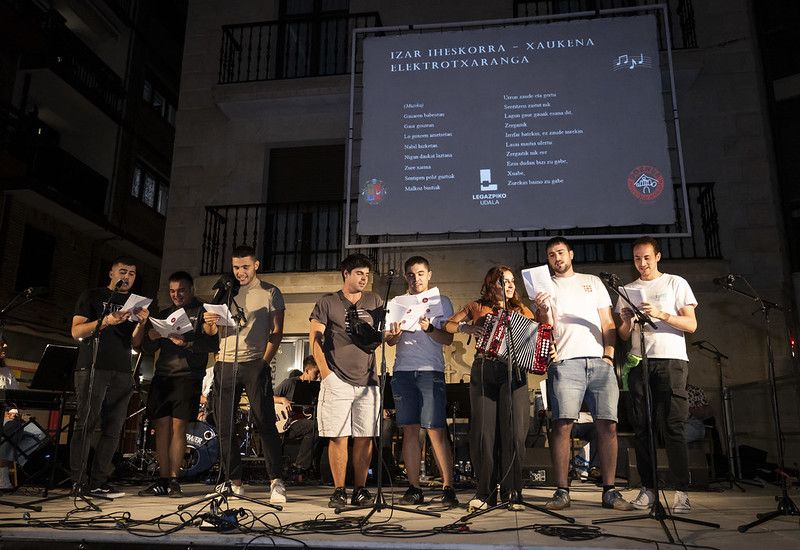 Kantu Afaria y concurso gastronómico en las Agorreko Santikutzak de Legazpi