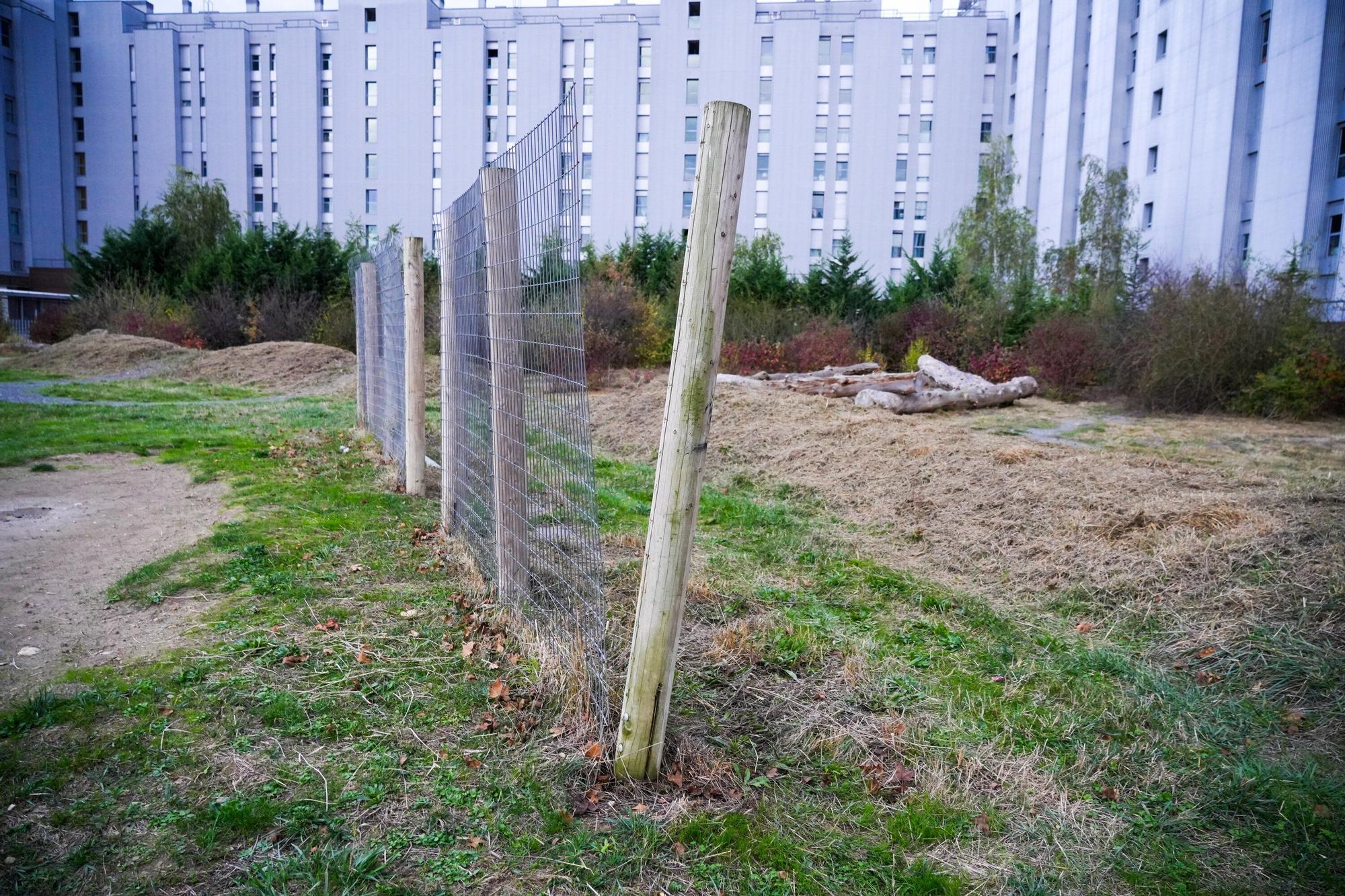 En imágenes: El Ayuntamiento adecenta el parque Tirreno