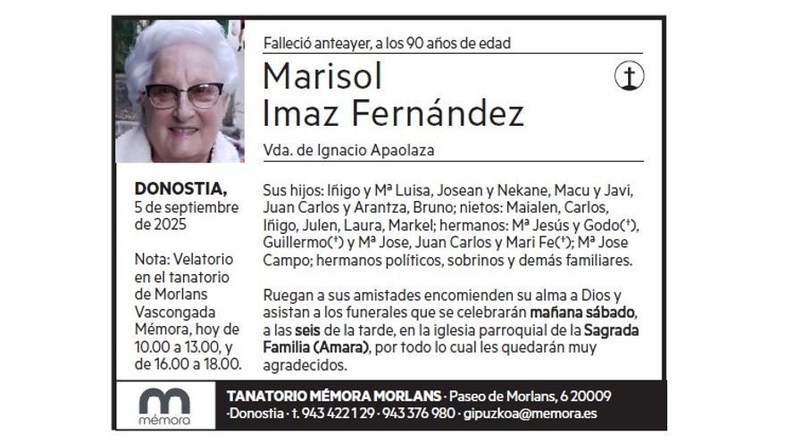 MARISOL IMAZ FERNANDEZ