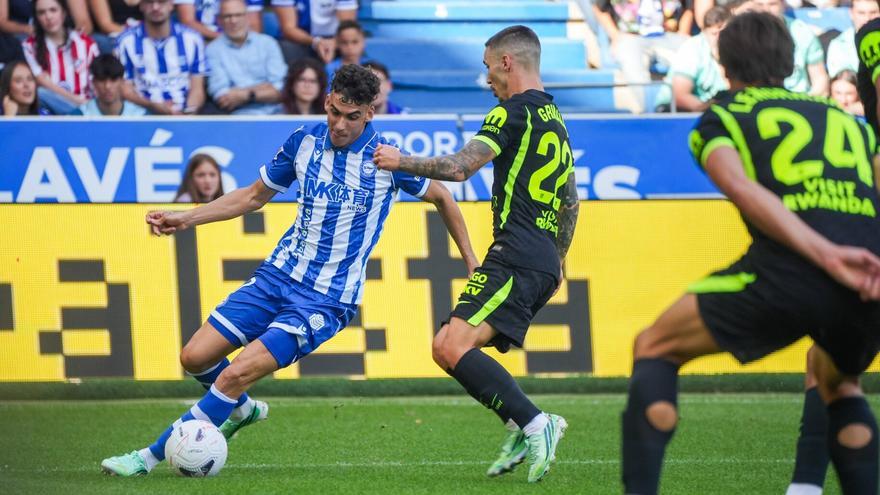 El 1x1 del Alavés-Atlético: Cara y cruz para Ángel Pérez