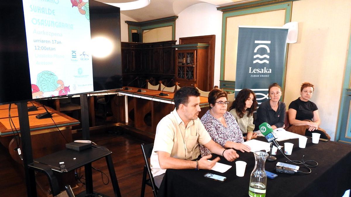 Presentación del programa en Lesaka