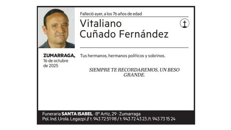 Vitaliano Cuñado Fernández