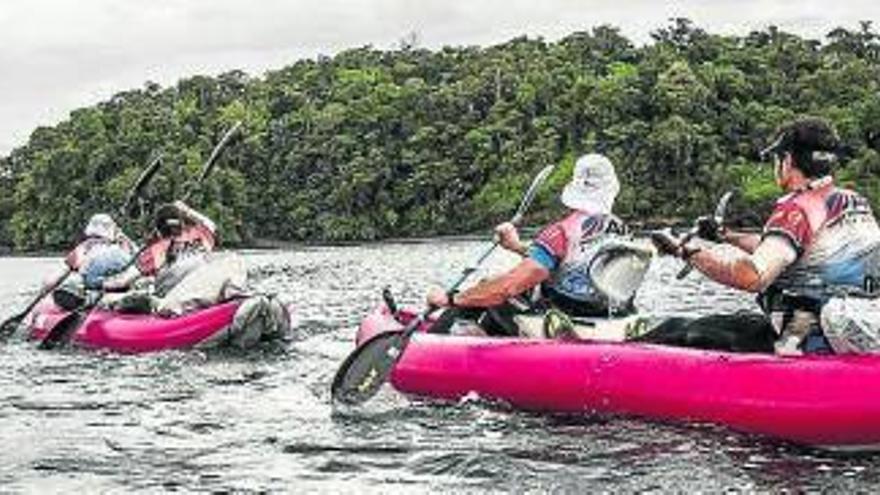 Dos getxotarras,  los príncipes de la selva