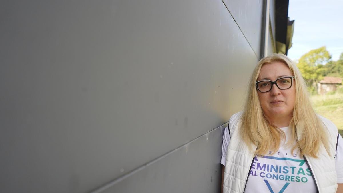 Zuriñe Ojeda, vicepresidenta del partido Feministas al Congreso