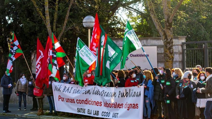 Osakidetza pide a los sindicatos que vuelvan a la mesa de negociación