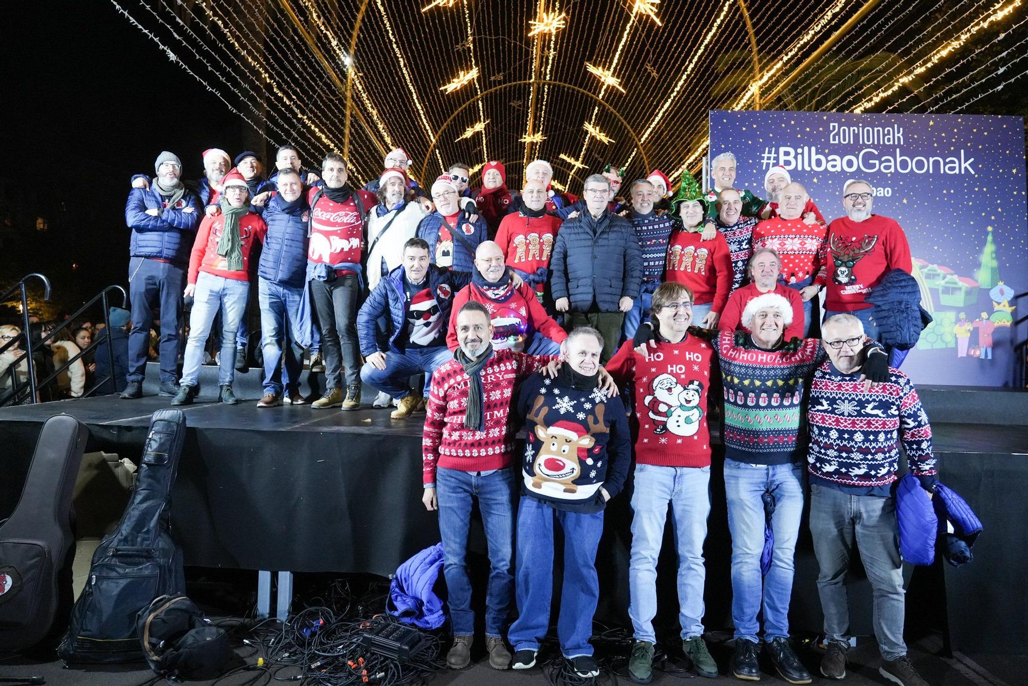 En imágenes: la Navidad ya luce en Bilbao