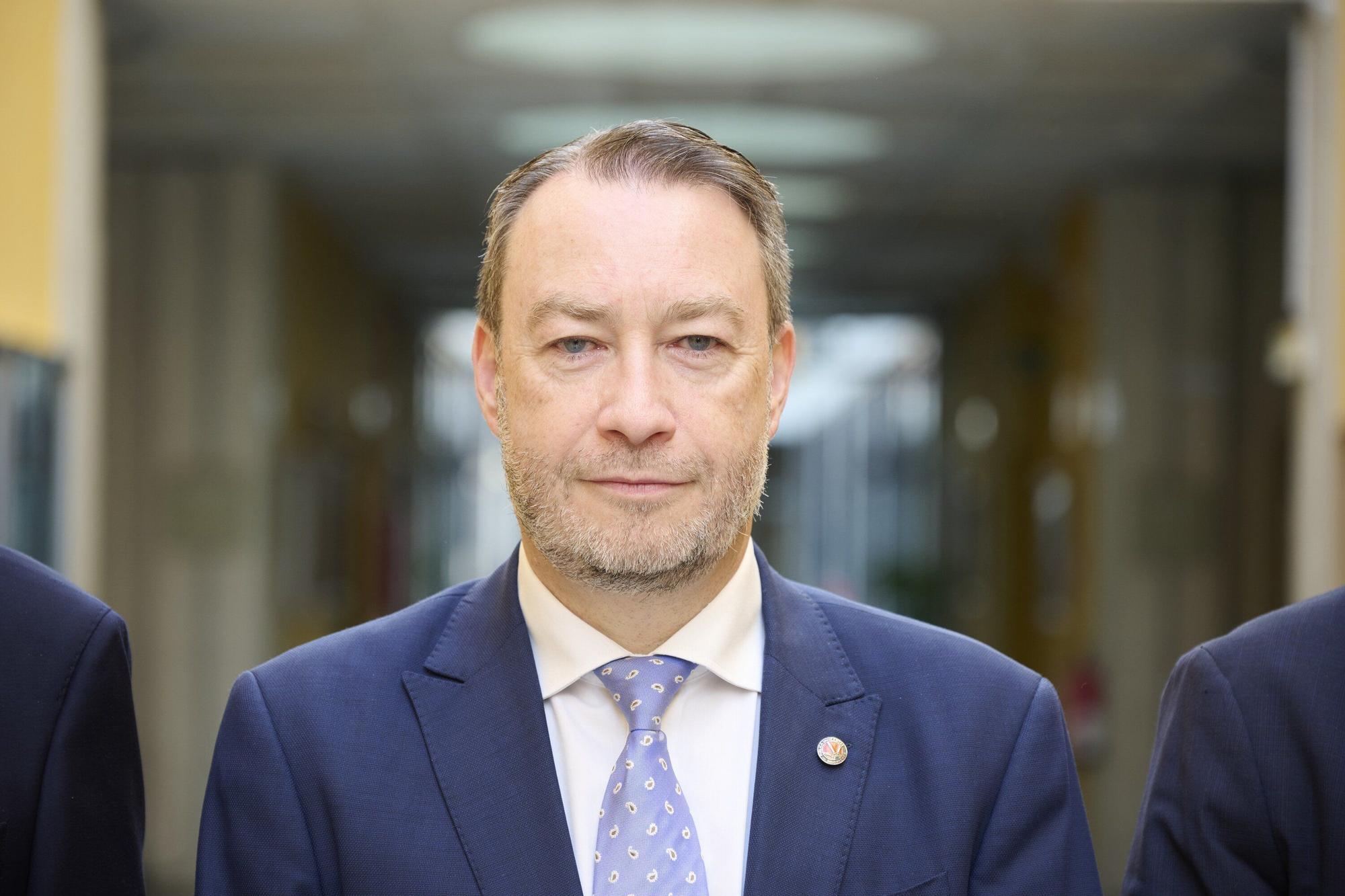 Fotos de la toma de posesión de Francisco Javier Santiago Marcos como nuevo presidente del Consejo Social de la UPNA