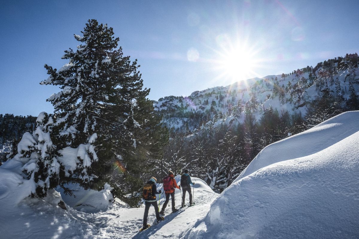 Raquetas en La Pierre Saint-Martin