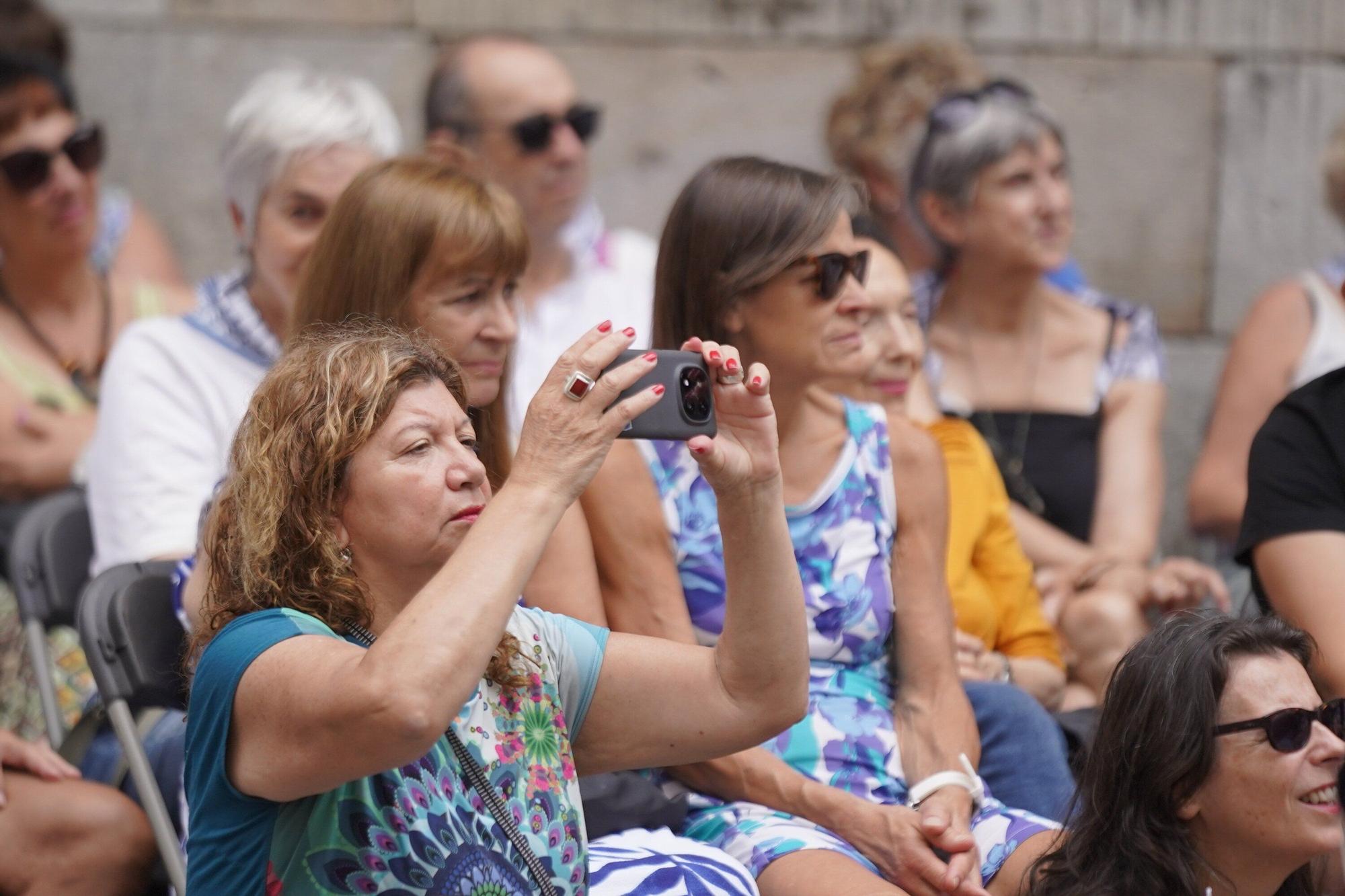 En imágenes: La penúltima sesión de bertsolaris en Aste Nagusia