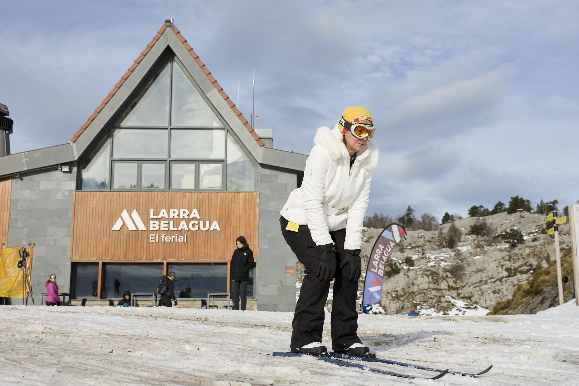 Día de nieve en Belagua