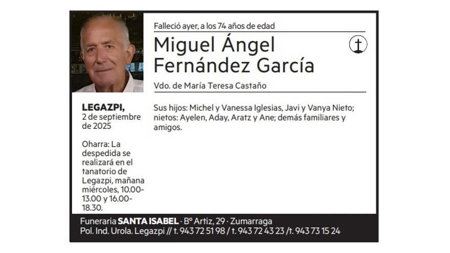 Miguel Ángel Fernández García