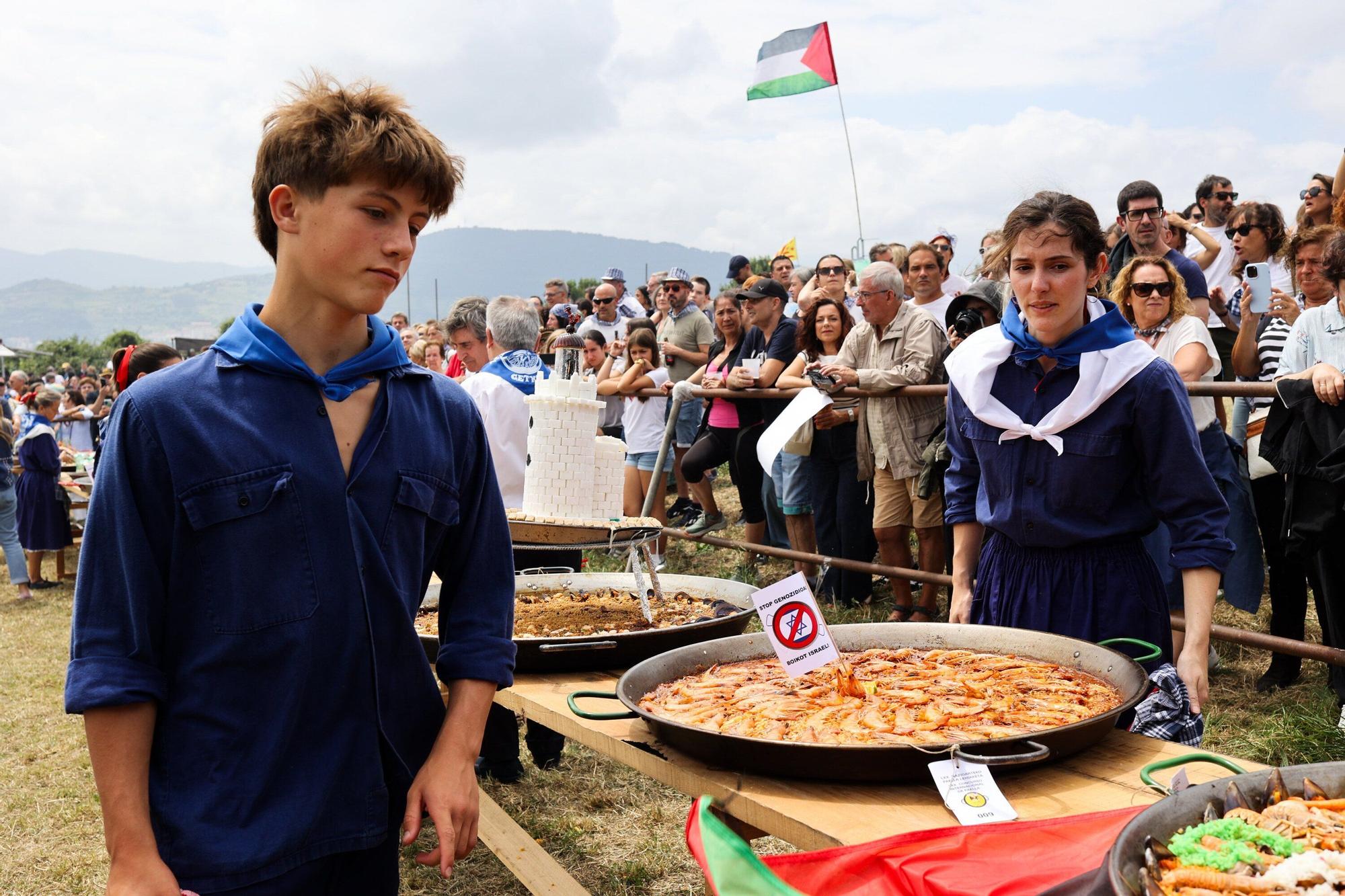 En imágenes: Getxo celebra sus Paellas de Aixerrota