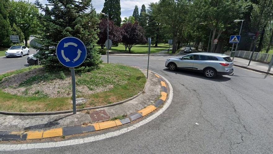 Rotonda que conecta con Fuente del Hierro.