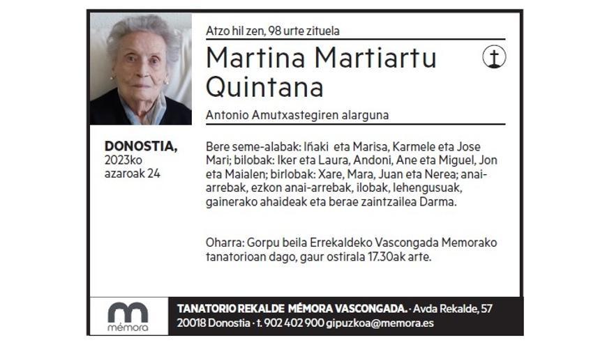 MARTINA MARTIARTU QUINTANA