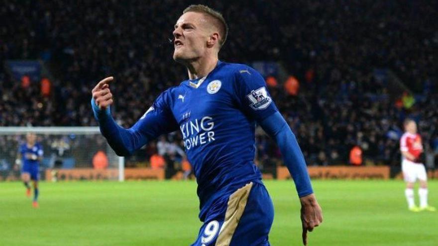 Vardy hace historia en la premier inglesa