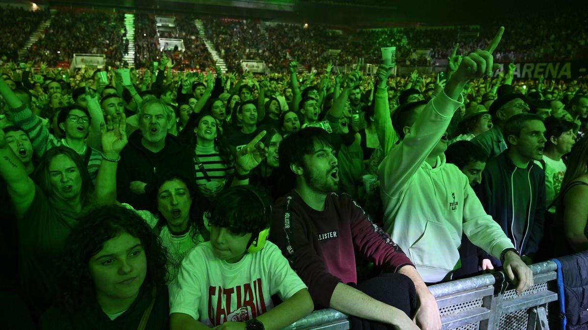 En imágenes: multitudinario último concierto de Gatibu