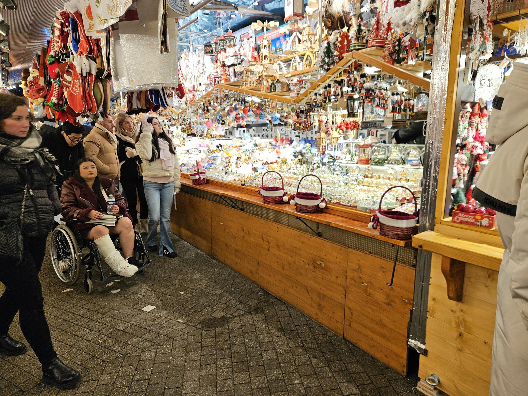 En imágenes: vizcainos por Estrasburgo: mercados de Navidad, estadio de fútbol...