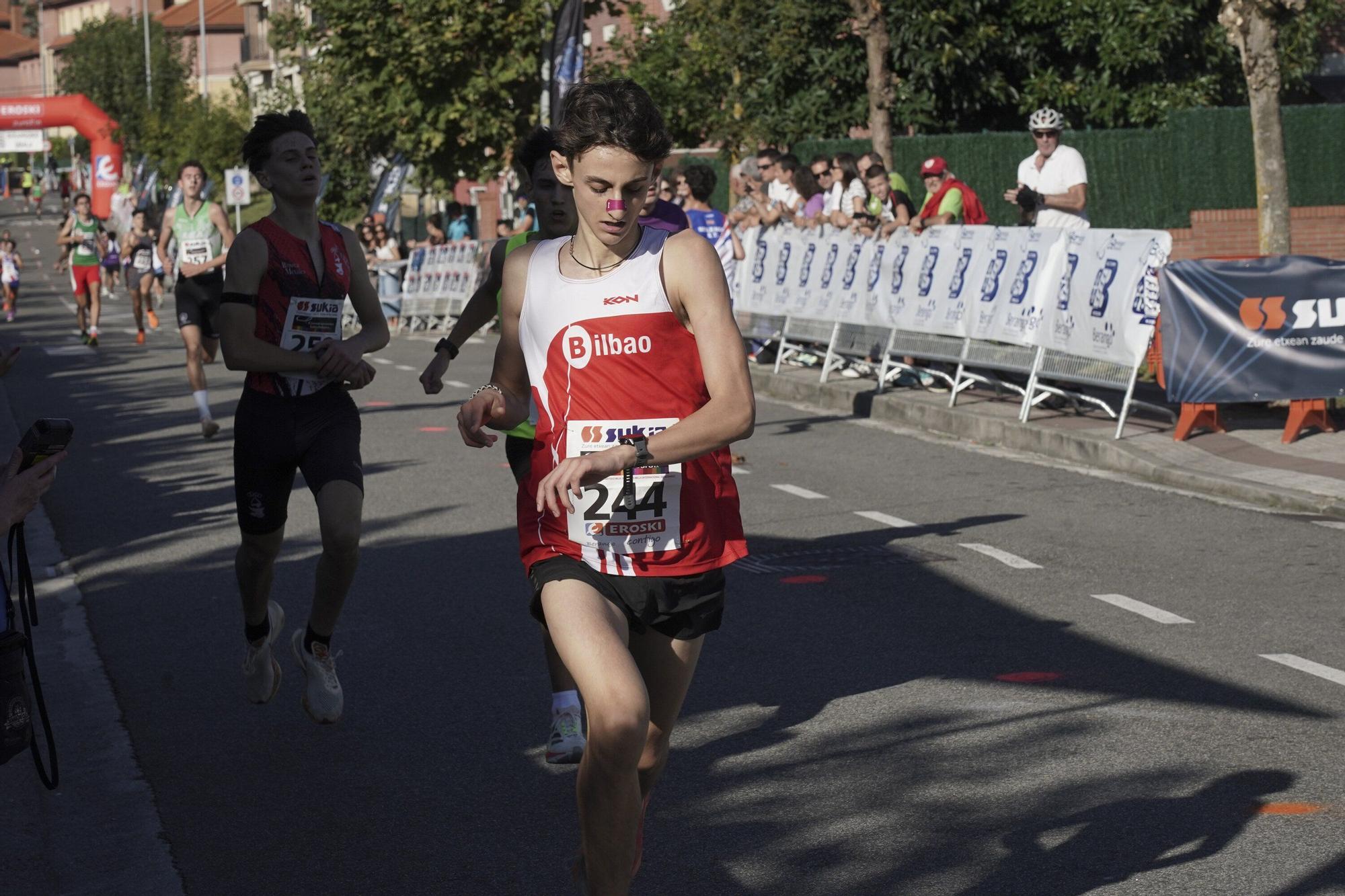 En imágenes: XXXVII edición de la Milla Internacional de Berango