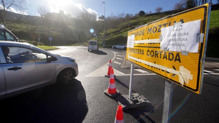 La N-634 se reabre totalmente entre Deba e Itziar tras finalizar los trabajos de estabilización de la ladera