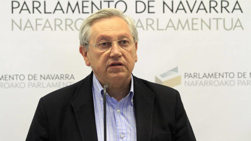El portavoz de Aralar, Patxi Zabaleta.