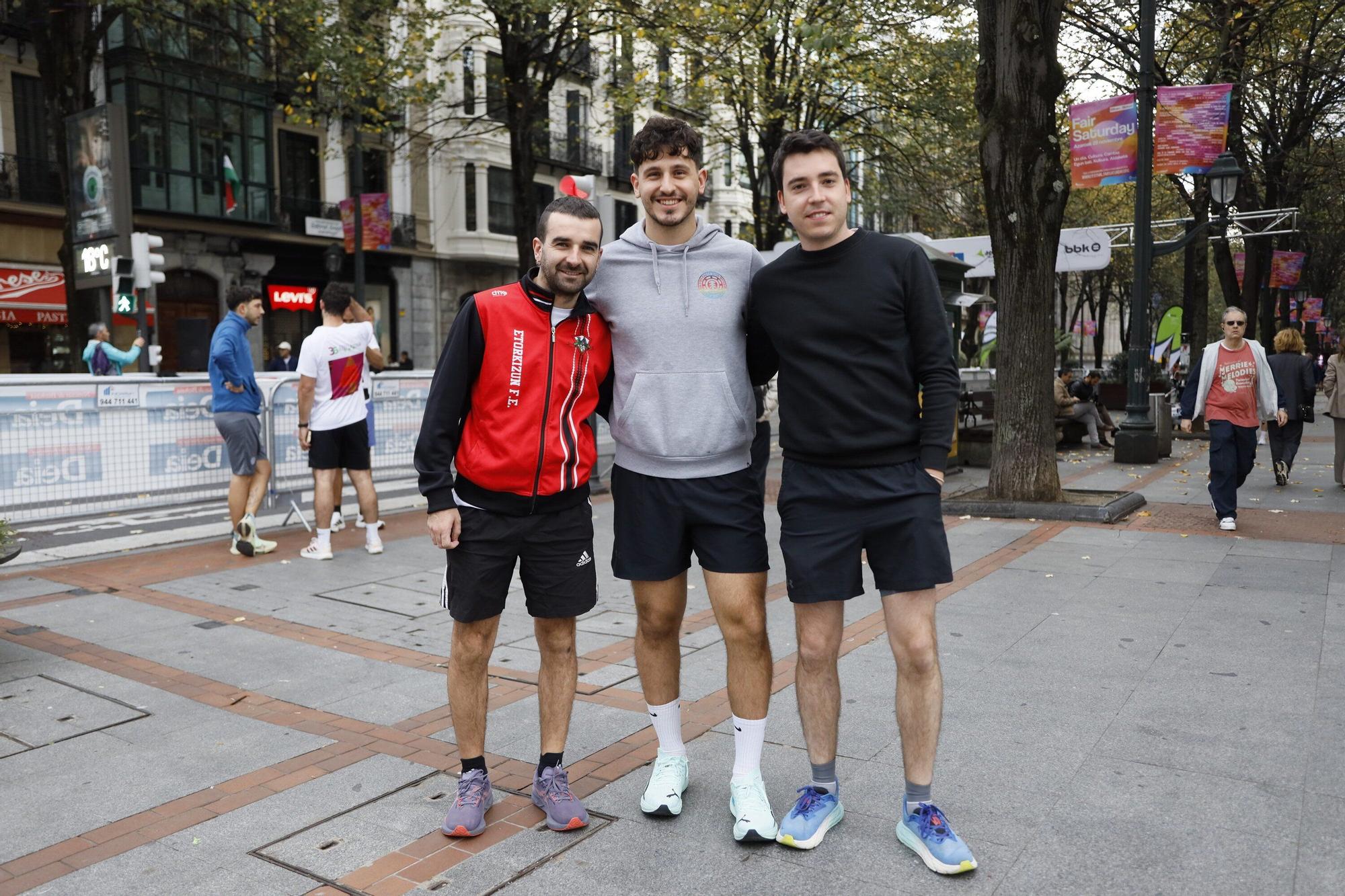 En imágenes: la Herri Krosa calienta motores en Bilbao