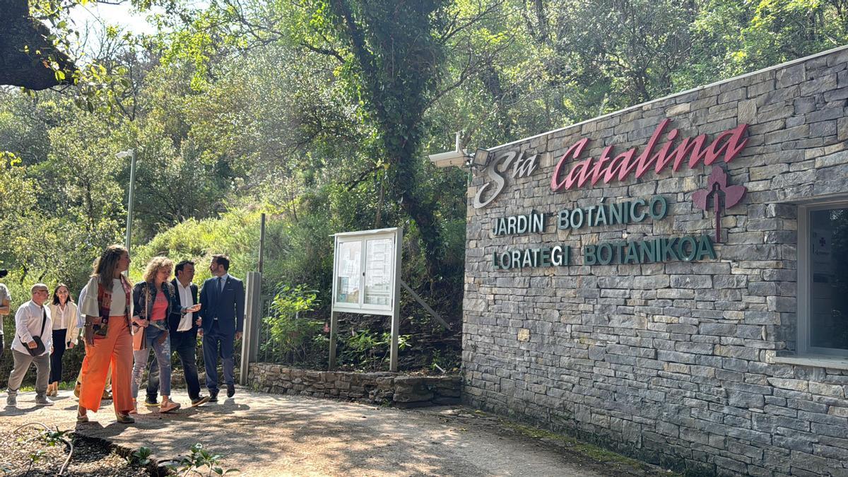 Entrada a Jardín Botánico de Santa Catalina en Trespuentes