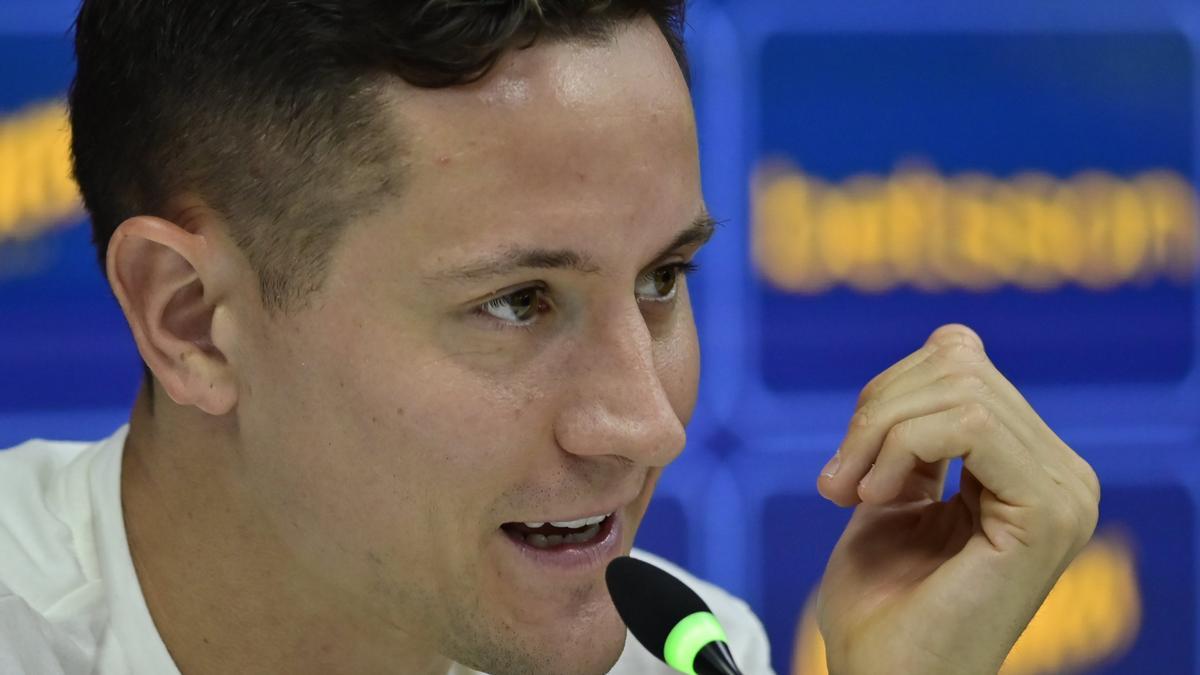 Presentación de Ander Herrera como nuevo jugador de Boca Juniors