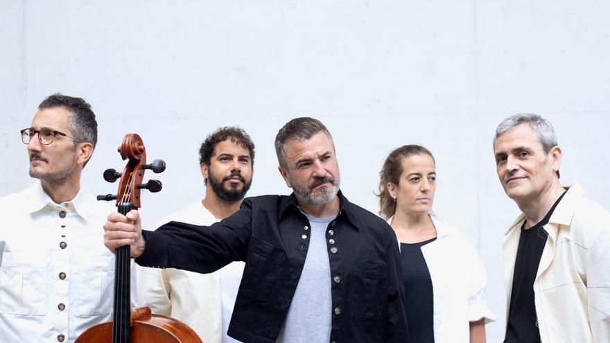 Eñaut Elorrieta y Alos Quartet llevan su proyecto ‘Ahots Kordak’ a Loraldia