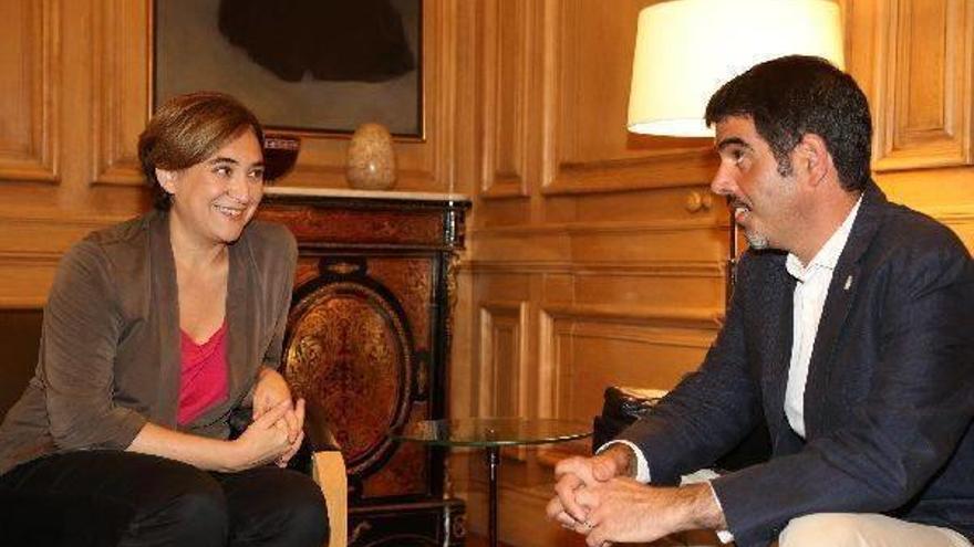 Encuentro entre alcaldes en Barcelona