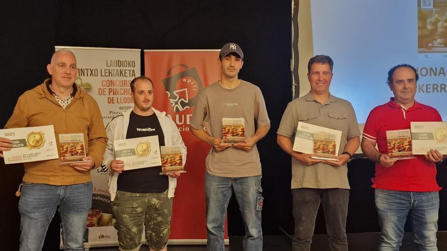 Quince barras de Laudio compiten por ofrecer el mejor pintxo