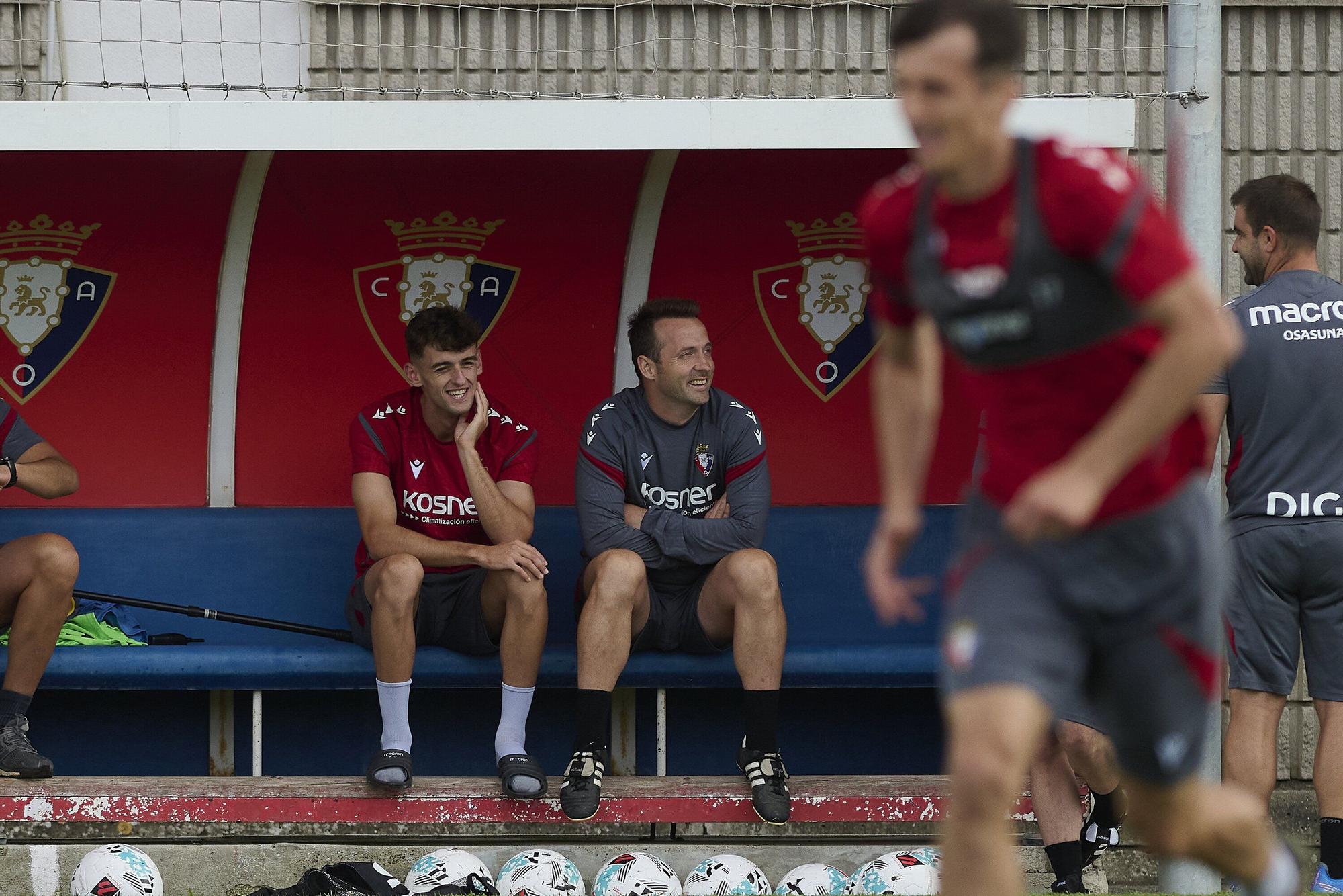 Fotos del entrenamiento de tarde de Osasuna (23/07/2025)