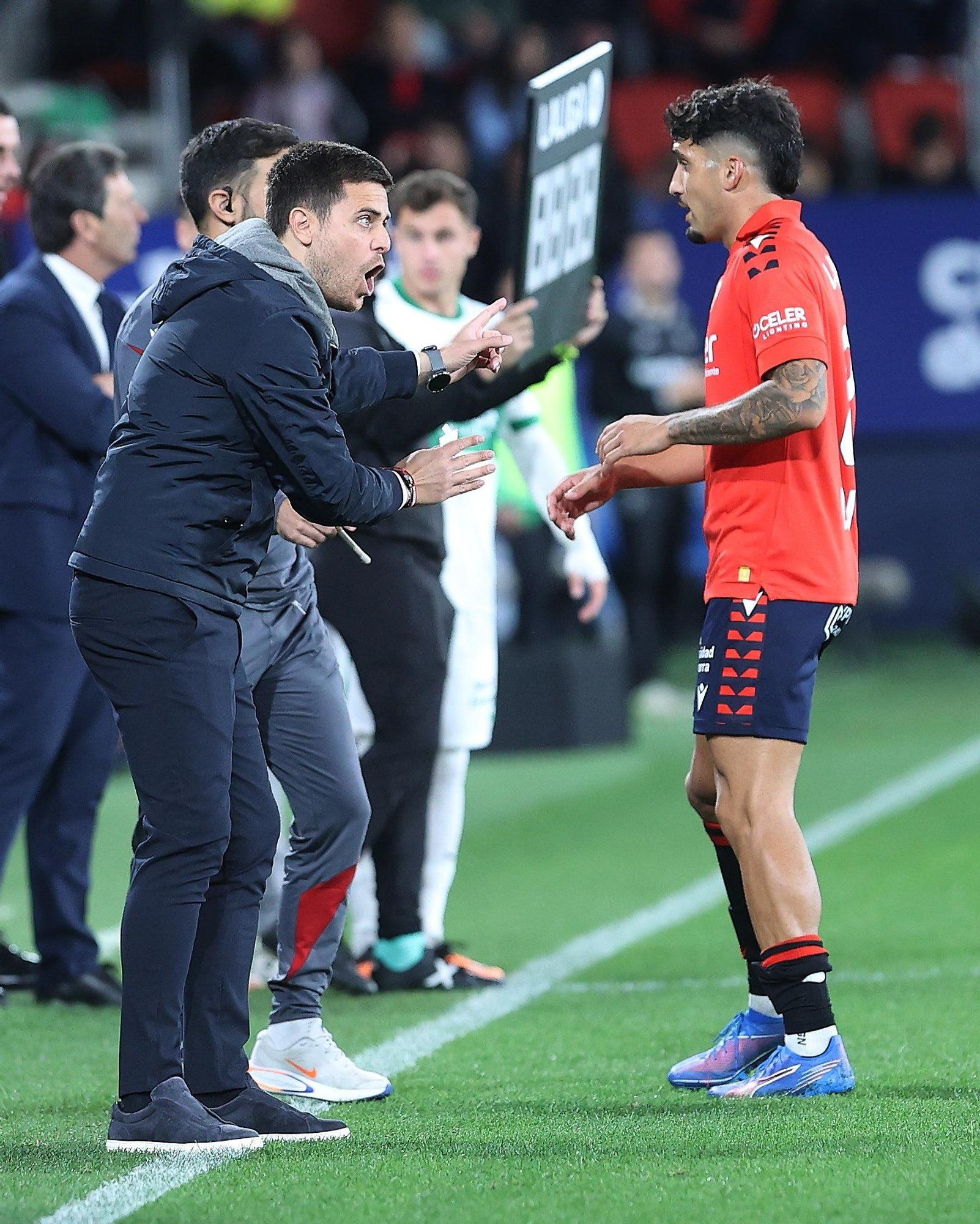 Las mejores imágenes del Osasuna-Elche