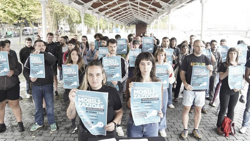 Movilización este viernes en Gasteiz "contra la especulación y por una vivienda garantizada"