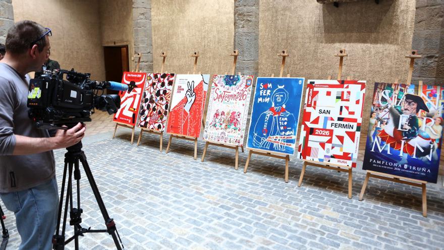 La explicación de los 10 carteles finalistas de San Fermín 2026 que están dividiendo a la ciudadanía de Pamplona