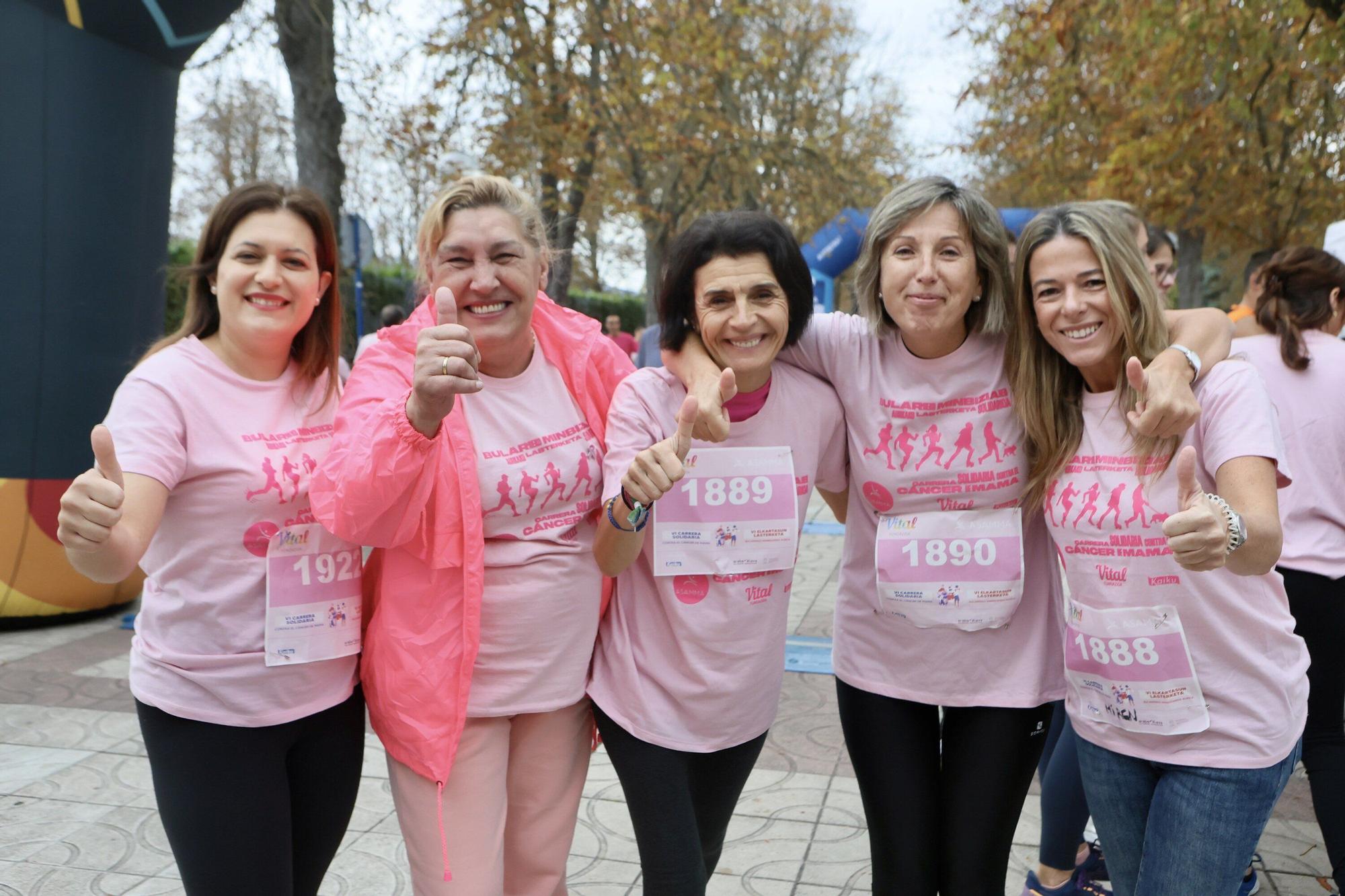 En imágenes: Vitoria se vuelca con la VI Carrera Solidaria contra el Cáncer de Mama