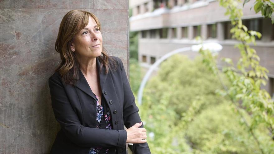 Uxue Barkos: “Creo que las palabras de la presidenta sobre el Nafarroa Oinez son una metedura de pata”