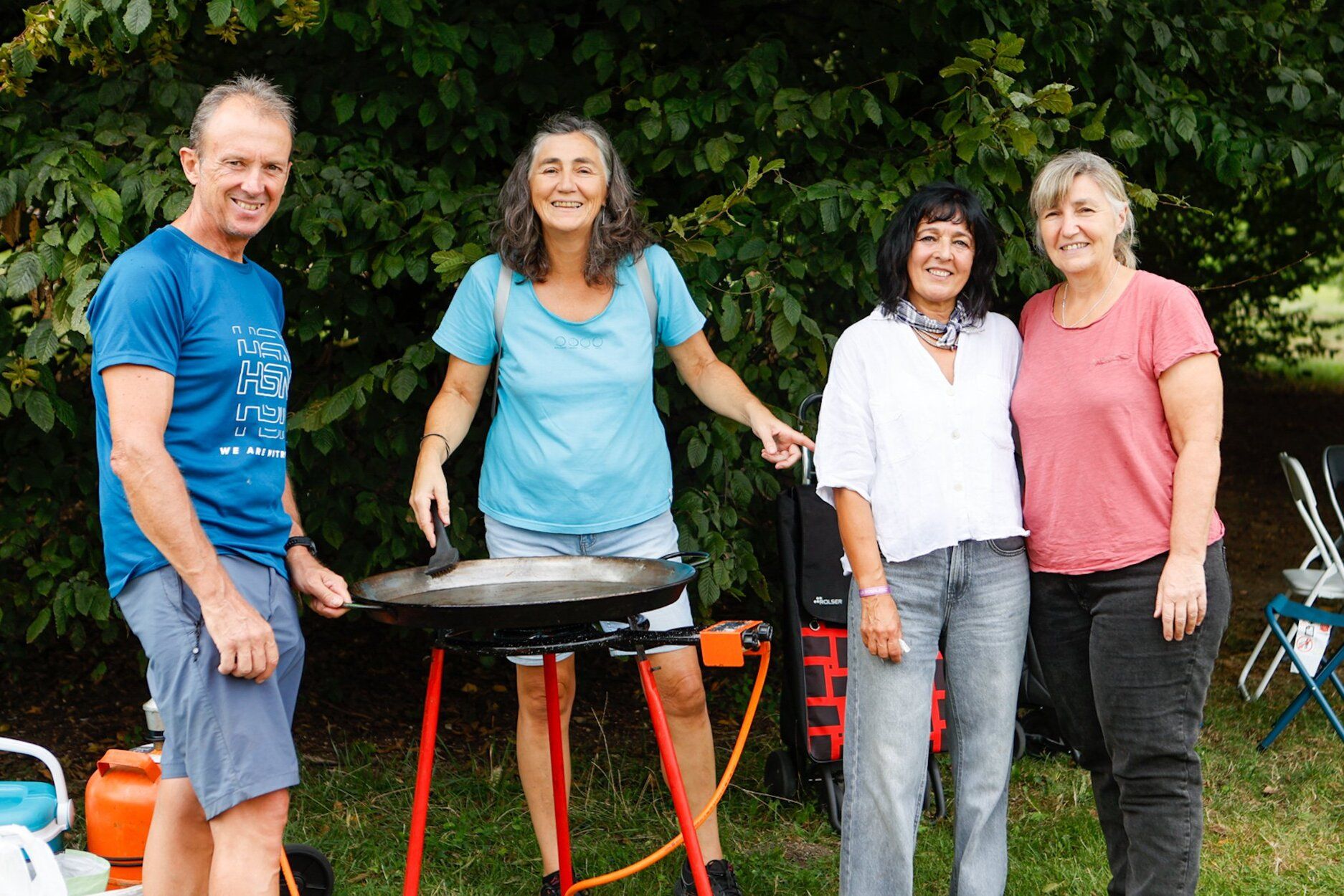 Fotos de la paellada de Mendillorri y de los calderetes de Berriozar este domingo
