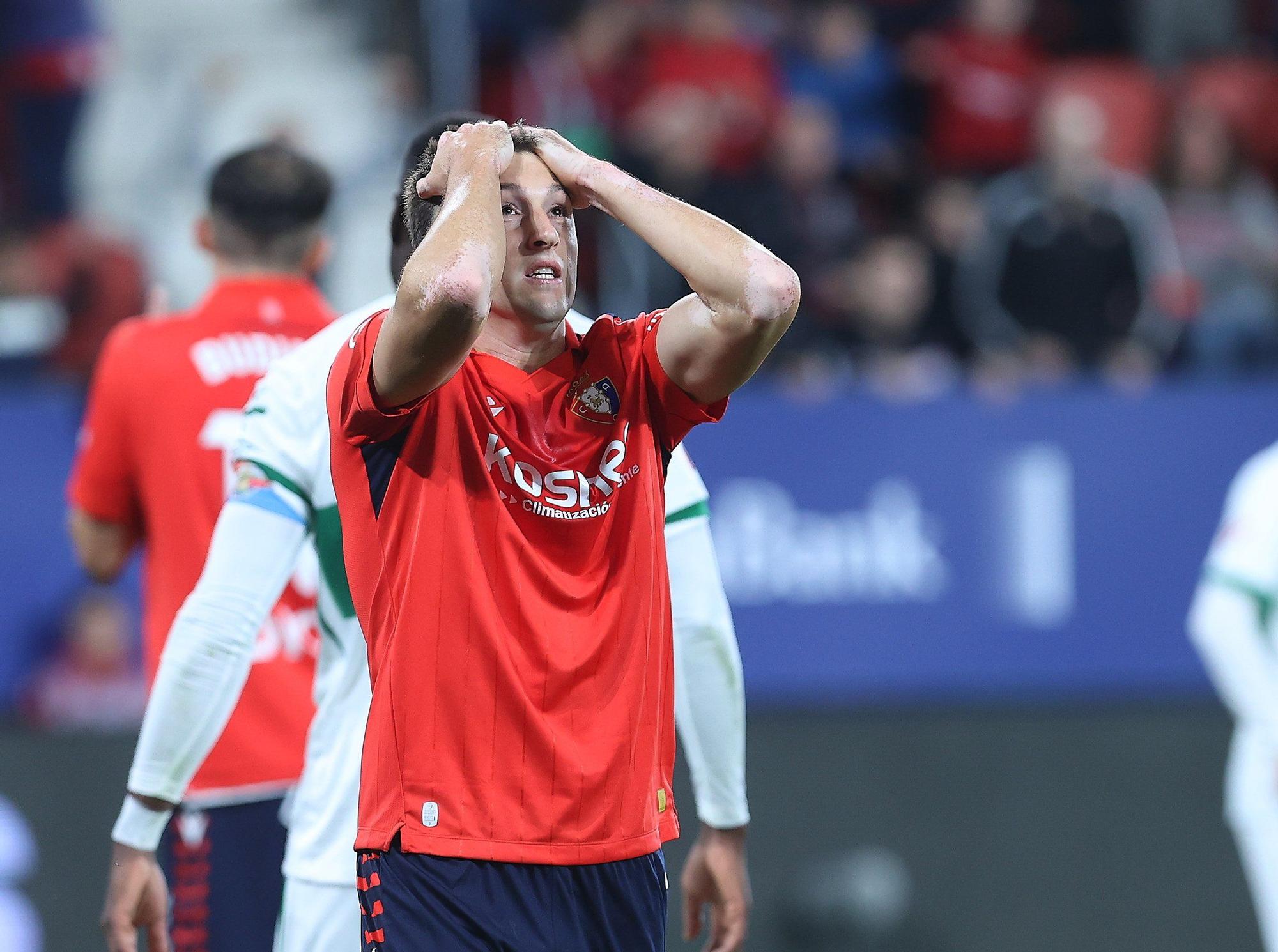 Las mejores imágenes del Osasuna-Elche