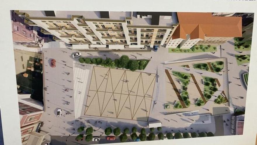 Tres proyectos para la nueva plaza San Fausto de Basauri