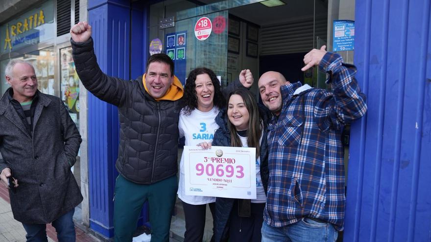 El tercer premio cae en Igorre y en Bilbao