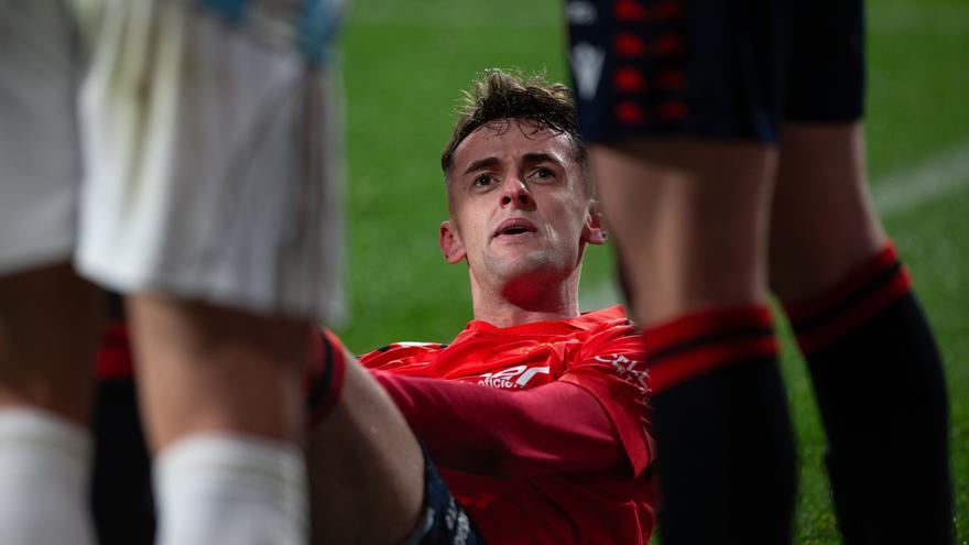 Osasuna tiene el descenso a tres puntos