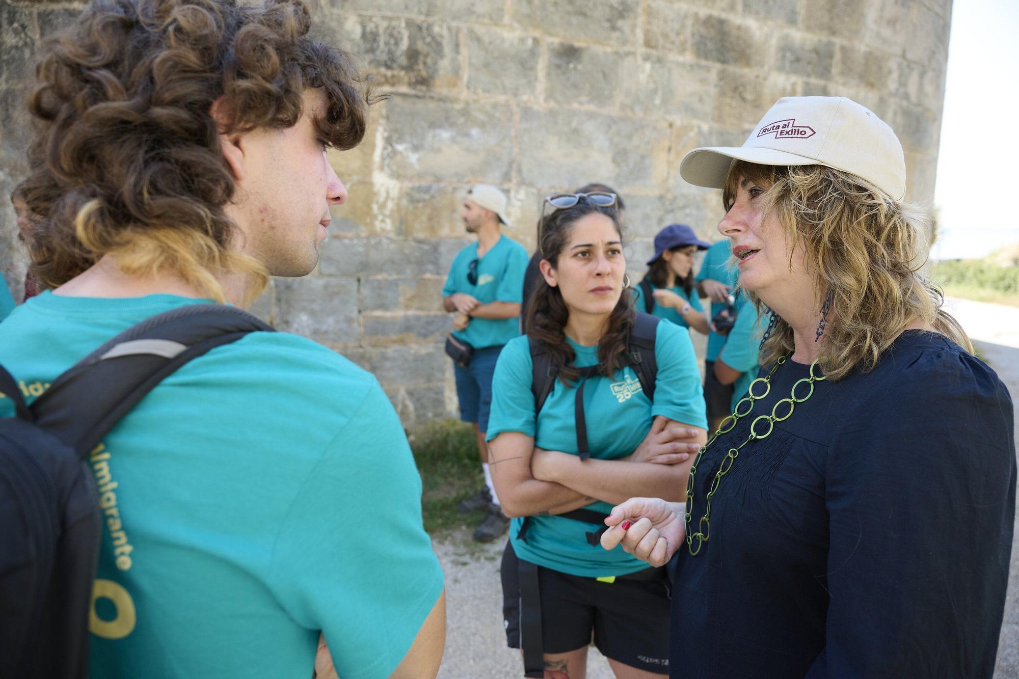Comienza el viaje 'Ruta al exilio' en el Fuerte de Ezkaba